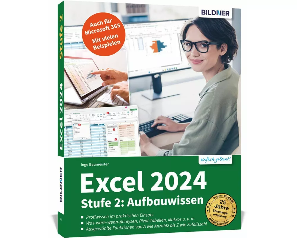 Excel 2024 - Stufe 2: Aufbauwissen