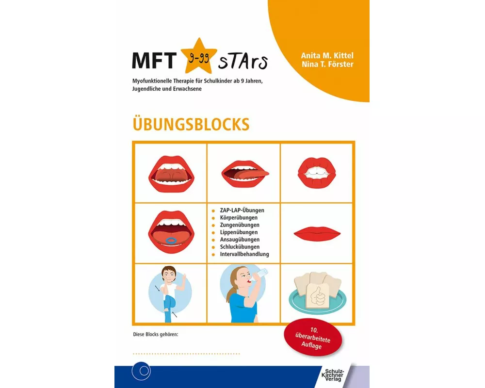Übungsblocks Myofunktionelle Therapie