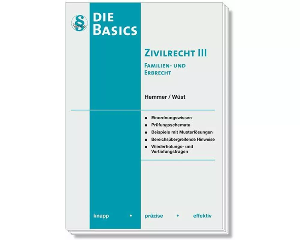 Die Basics Zivilrecht III -Familien- und Erbrecht