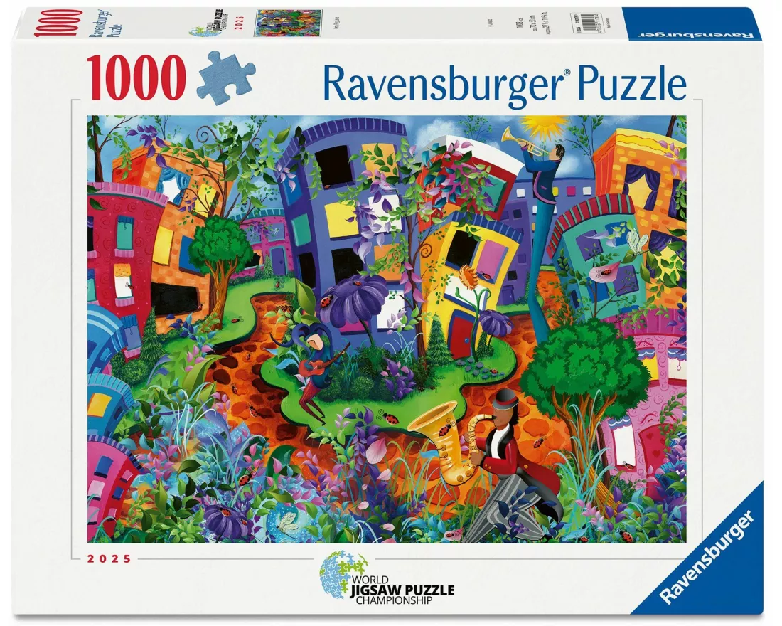 Erwachsenenpuzzle 1000 Teile - Marienkäferweg