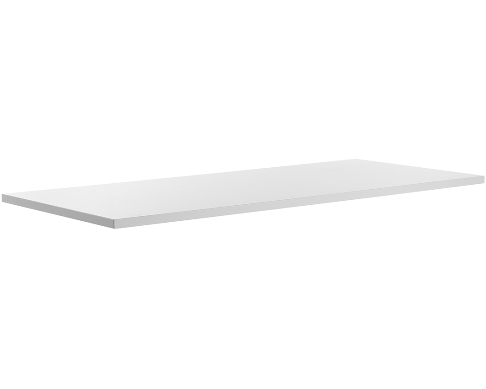 TOPSTAR Tischplatte 140X60cm O14060W weiss, für E-Table