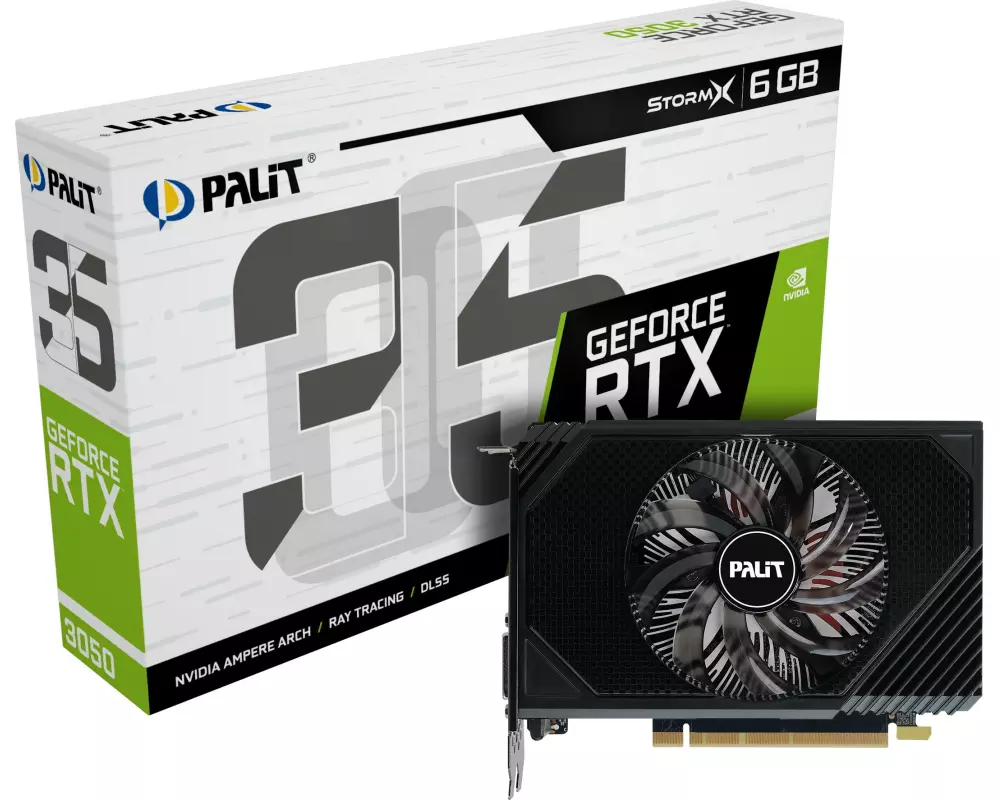 Palit Grafikkarte GeForce RTX 3050 StormX 6 GB
