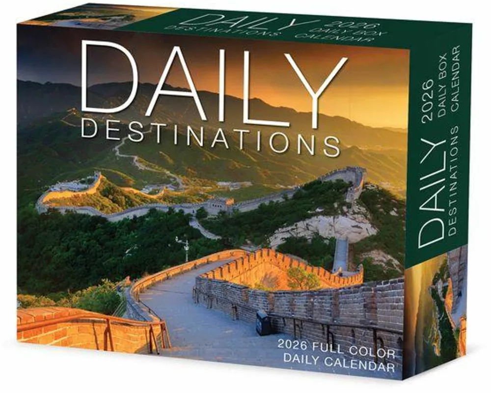 Daily Destinations 2026 Box Calendar