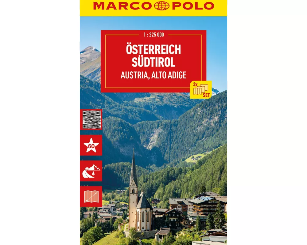 MARCO POLO Kartenset Österreich, Südtirol 1:225.000
