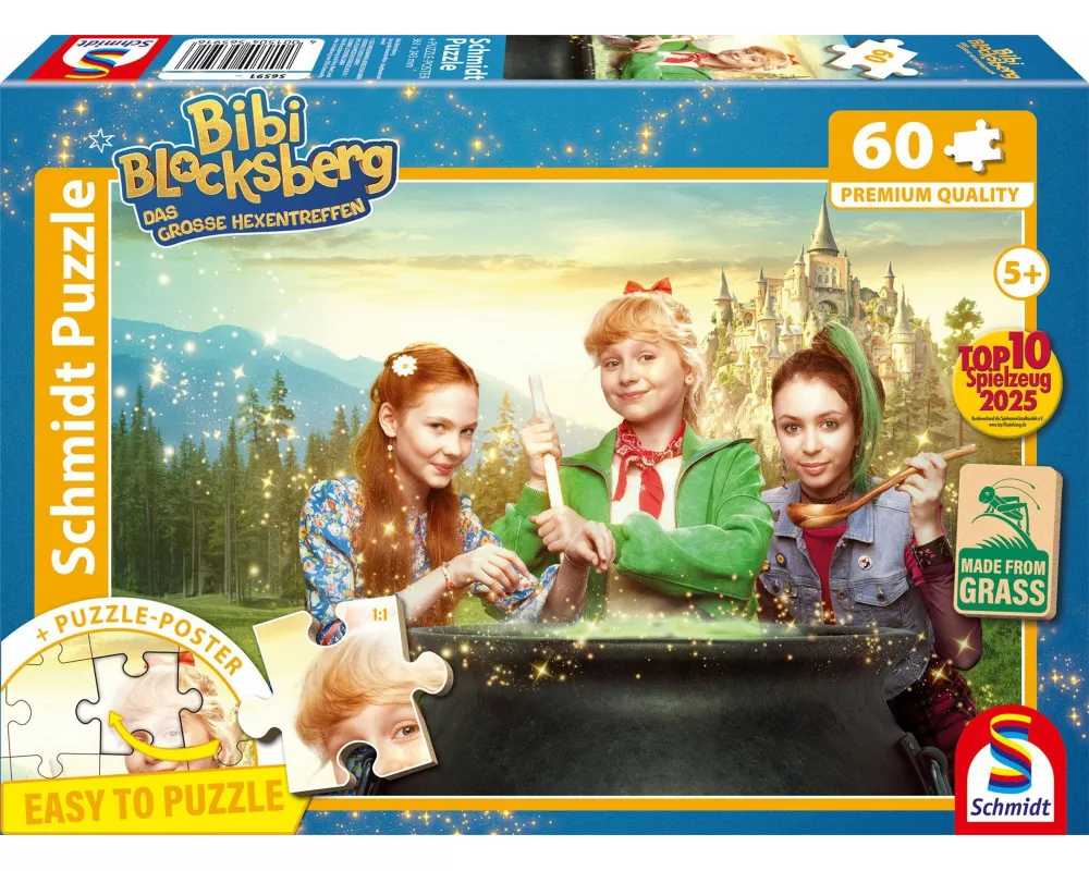 Das große Hexentreffen, Junghexen am Kessel, 60 Teile