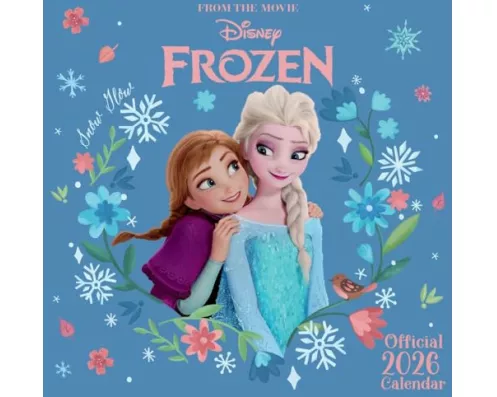 Disney Frozen 2026 Square Calendar