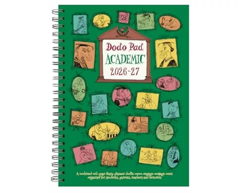 Dodo Pad Academic A5 Diary 2026-2027 - Mid Year / Academic Year Week to View Diary