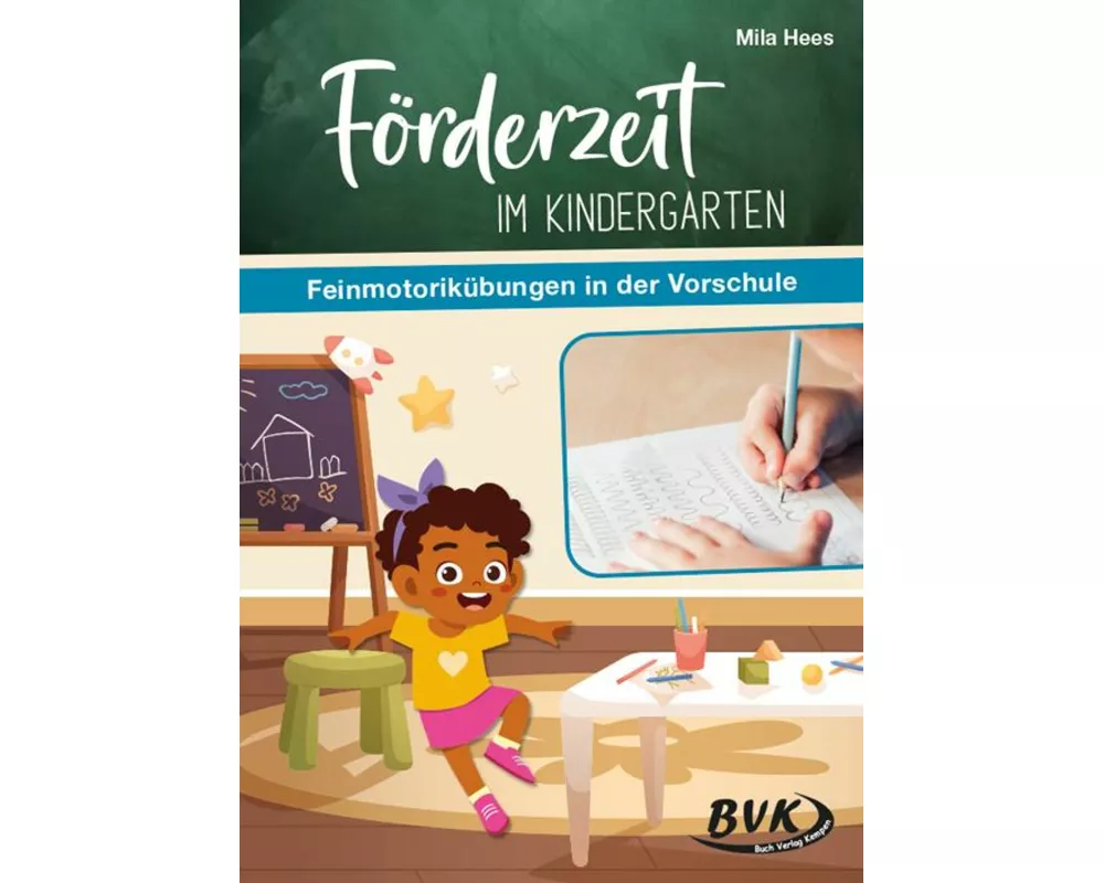 Förderzeit im Kindergarten - Feinmotorikübungen in der Vorschule
