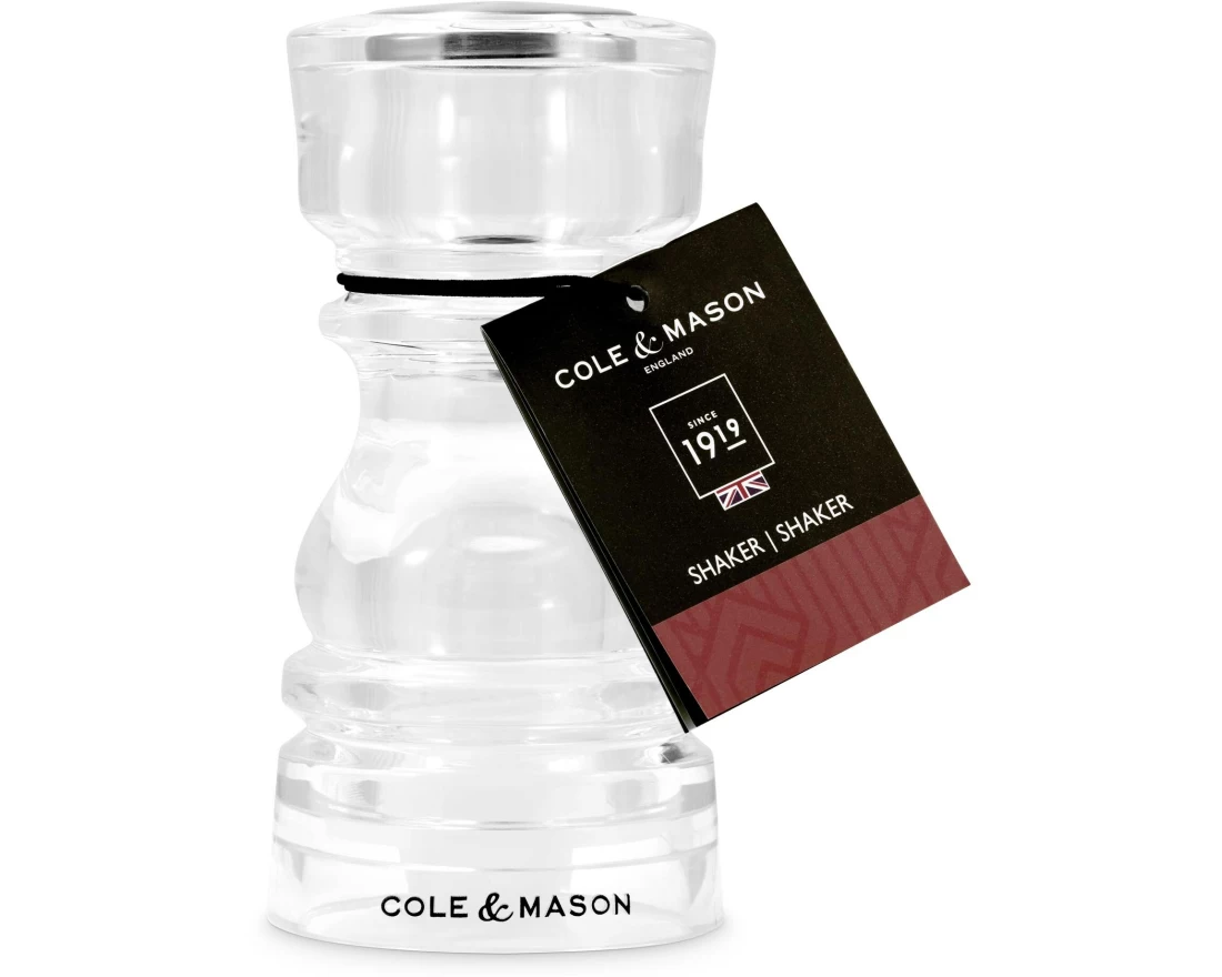 Cole&Mason London Shaker 13 cm, Transparent