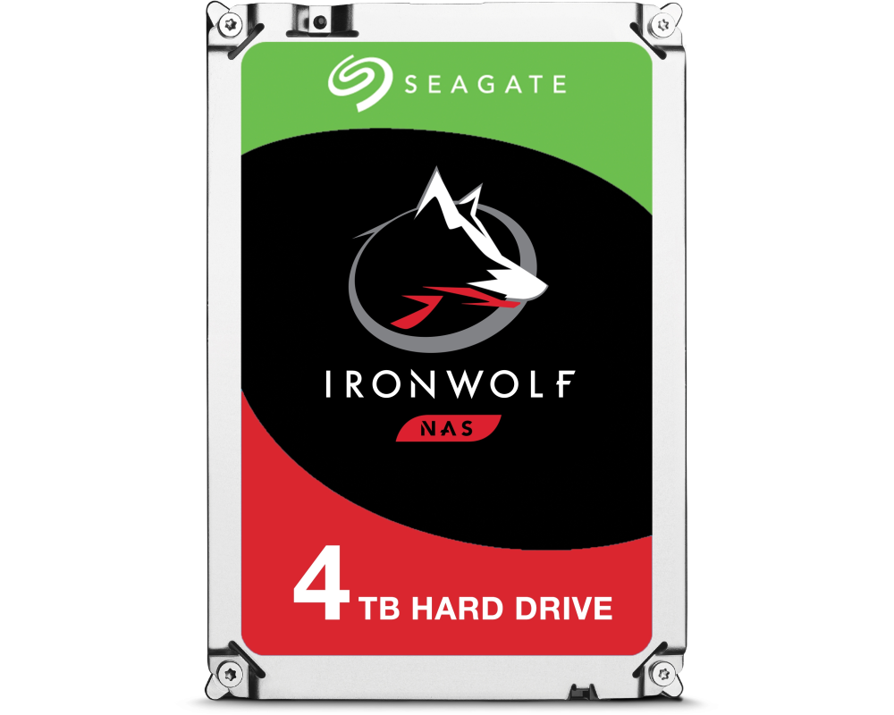 Seagate IronWolf ST4000VN008 Interne Festplatte 4 TB 5900 RPM 64 MB 3.5" Serial ATA III