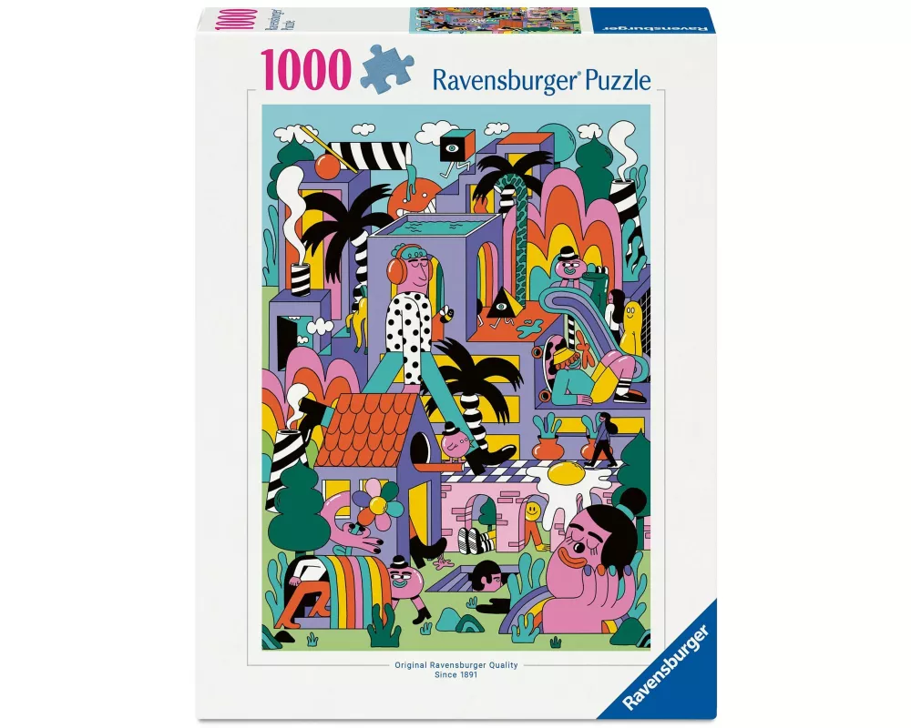 Erwachsenenpuzzle 1000 Teile - Tagtraum