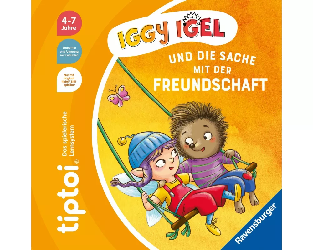 tiptoi Bildergeschichten über den Umgang mit Gefühlen - Iggy Igel und die Sache mit der Freundschaft