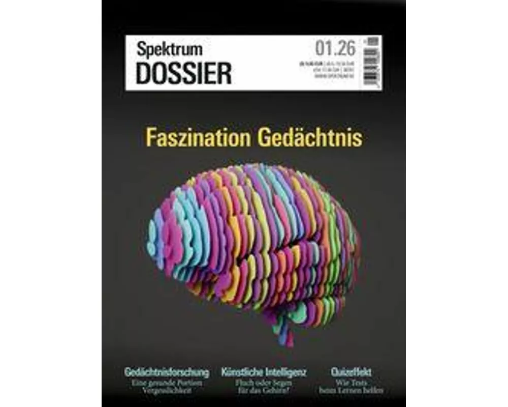 Spektrum Dossier 1/2026 Faszination Gedächtnis