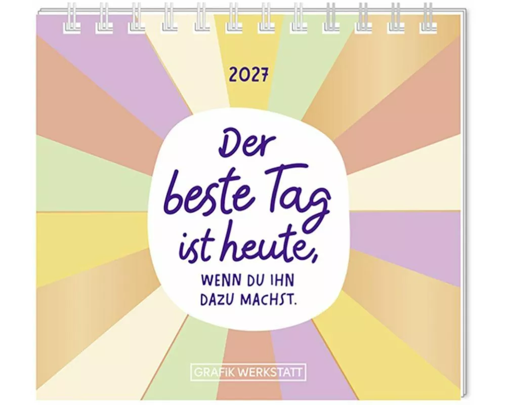 Mini-Kalender 2027 Der beste Tag