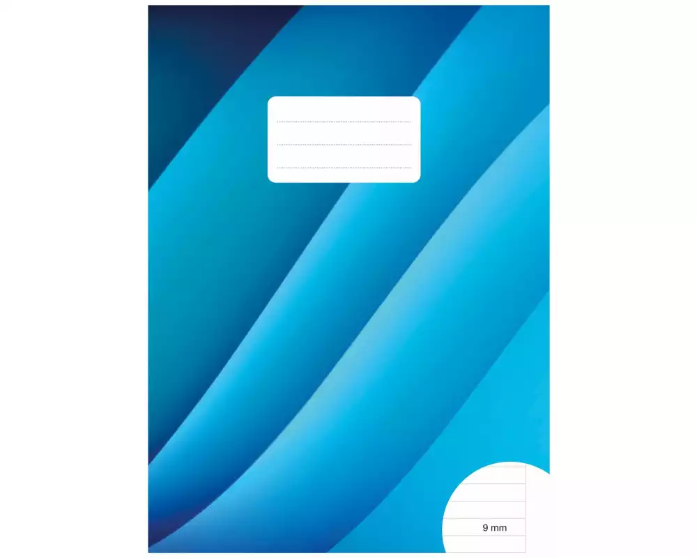 Büroline Schulheft mit Rand, A4, Liniert, 20 Stück