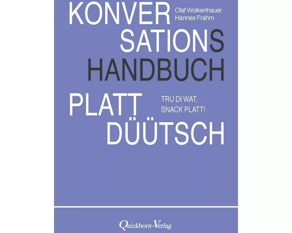 Konversationshandbuch Plattdüütsch