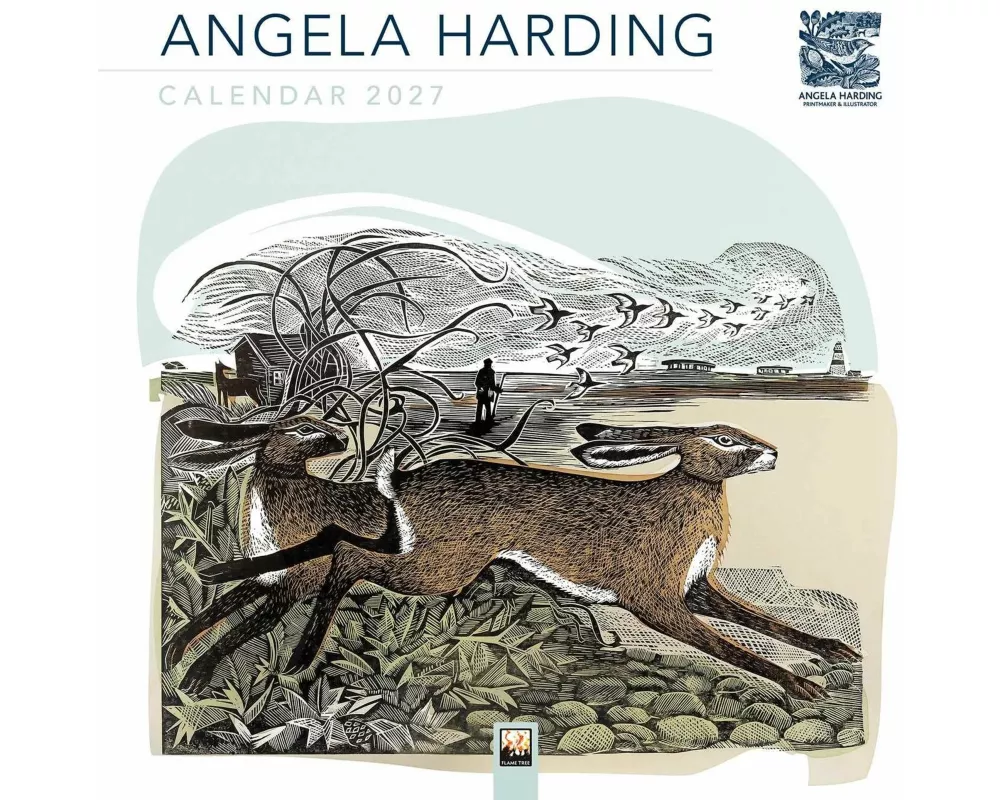 Angela Harding Wall Calendar 2027 (Art Calendar)
