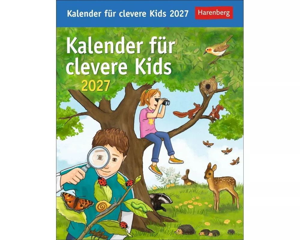 Kalender für clevere Kids Tagesabreißkalender 2027