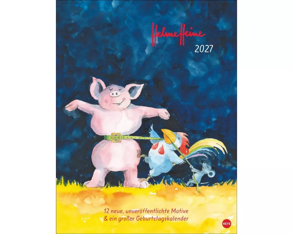 Helme Heine: Edition Kalender 2027