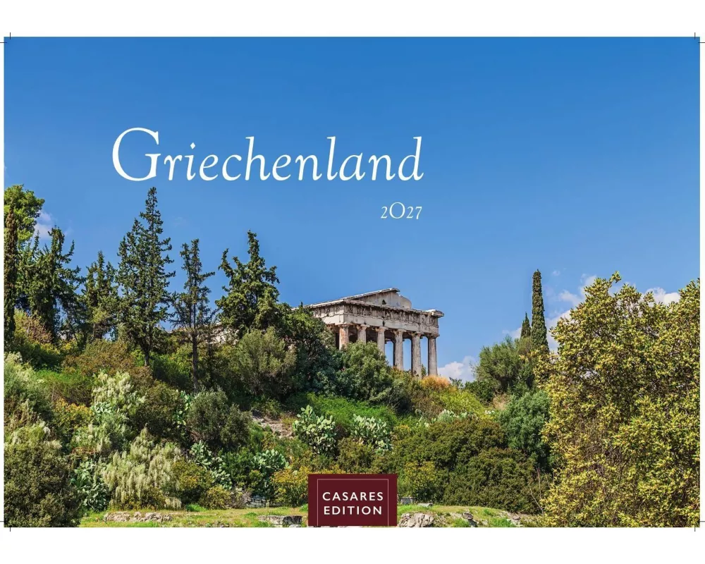 Griechenland Kalender 2027 - Wandkalender | Fotokalender Griechenland 24x35 cm - Traumhafte Aussichten Griechenlands - . mit beeindruckenden Fotos