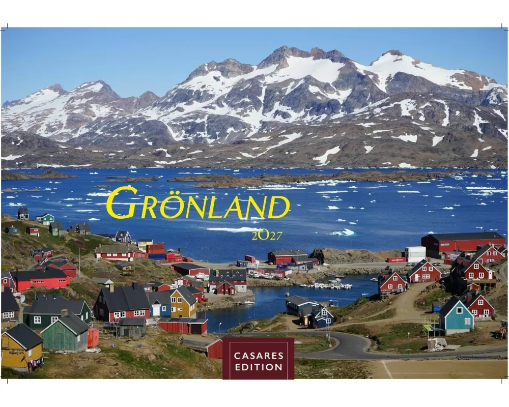 Grönland Kalender 2027 - Wandkalender | Fotokalender Nordeuropa 35x50cm Grosses Format - . mit beeindruckenden Naturaufnahmen, Perfekt für Natur- und