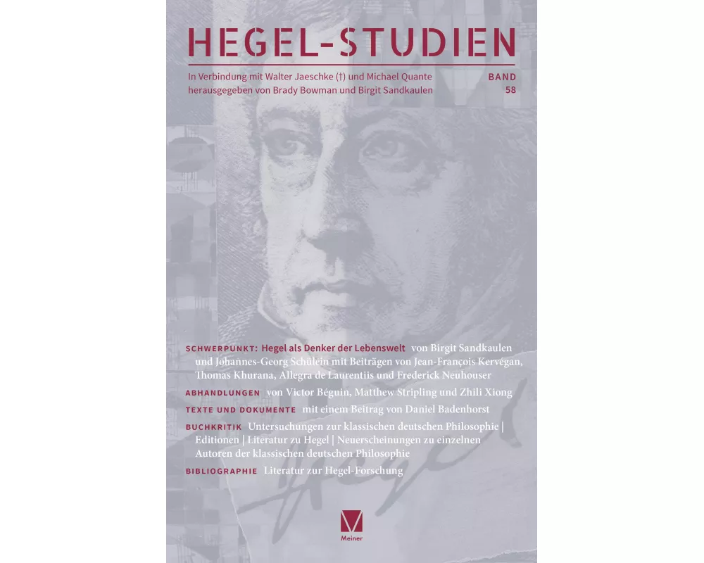 Hegel-Studien Band 58