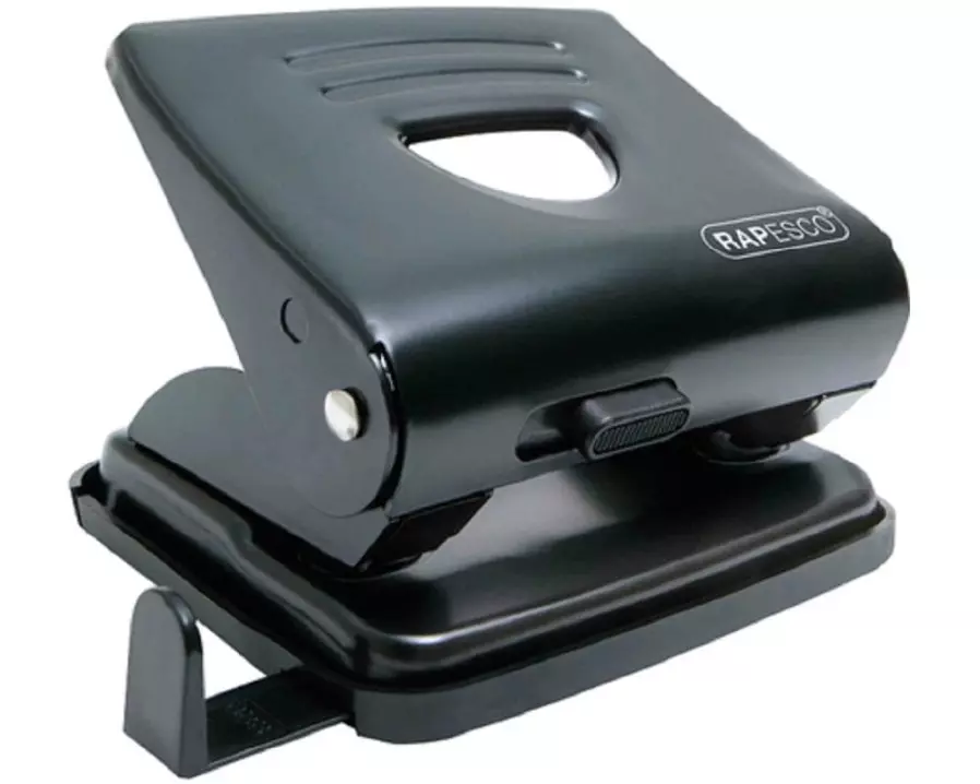 Rapesco Locher 825 25 Seiten, Schwarz