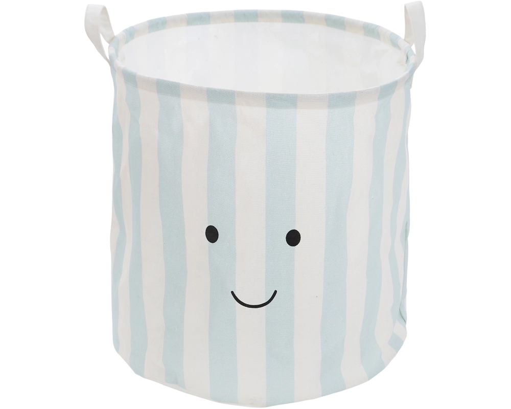 JABADABADO Aufbewahrungskorb 40x40cm K160 gestreift, blau
