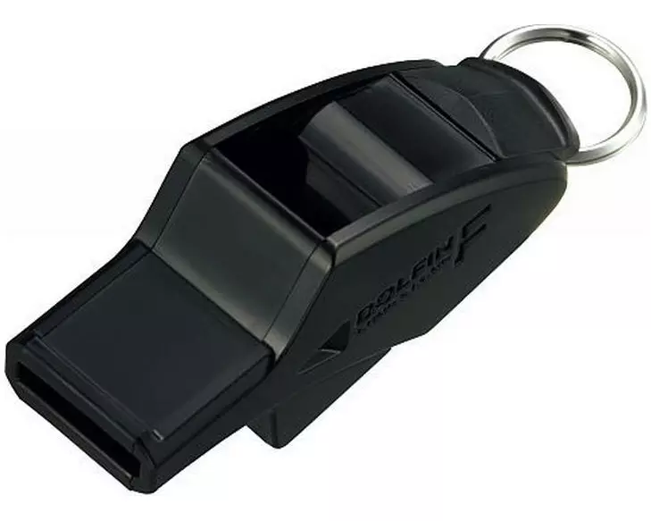 Molten Schiri-Pfeife Dolfin Fussball Schwarz