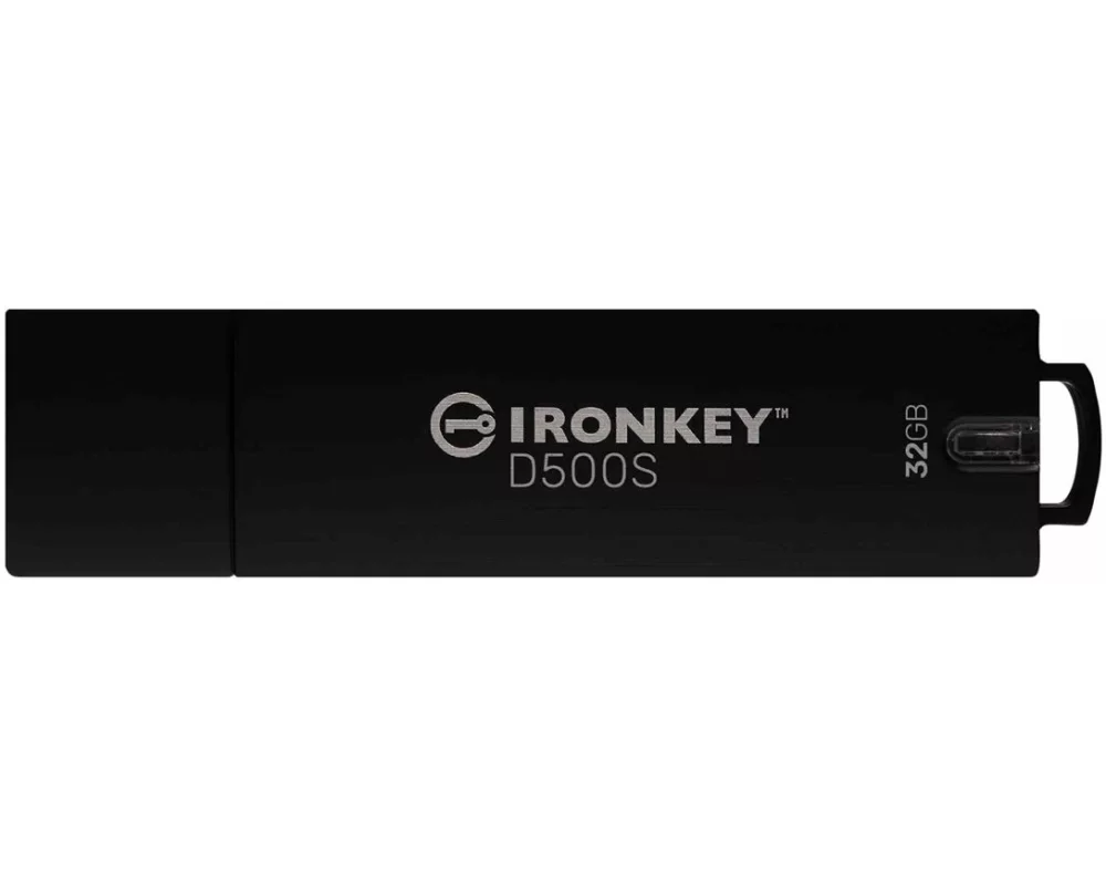 Kingston 32GB, IronKey D500S, FIPS, 140-3, Lvl 3, Pending, AES-256