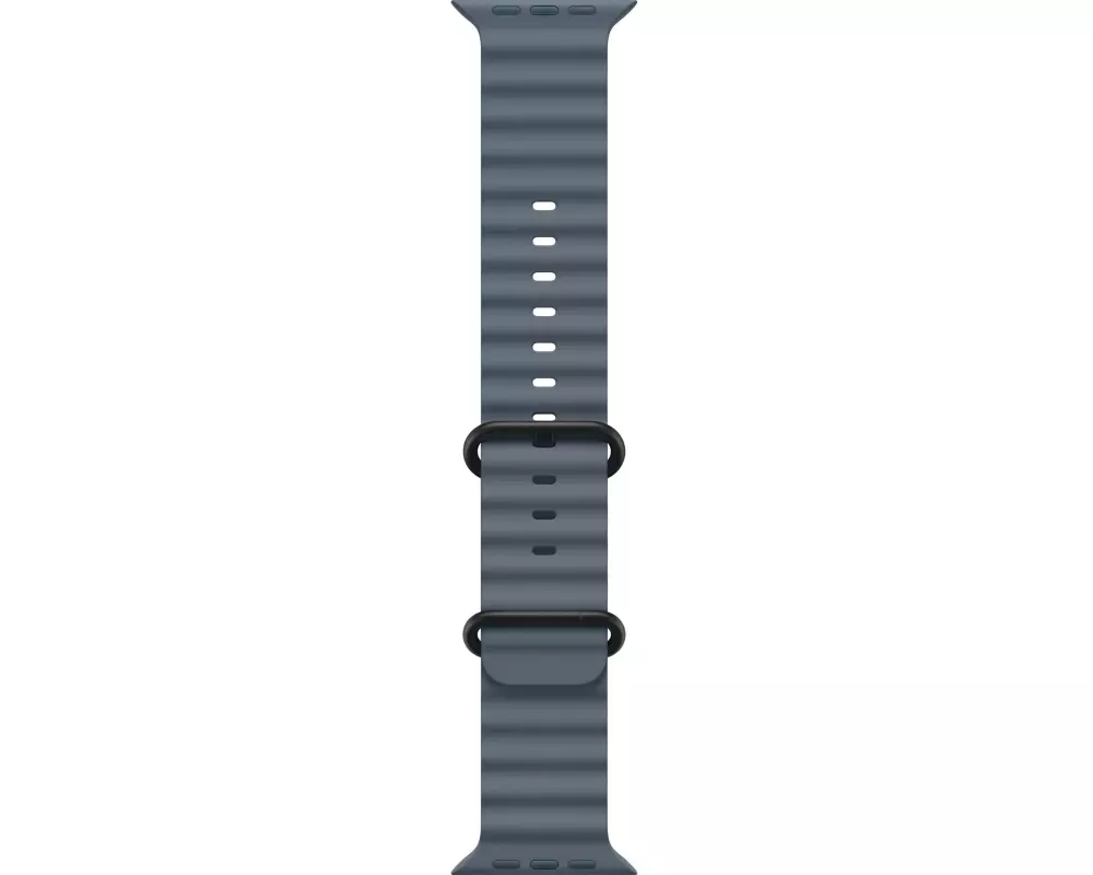 Apple Ocean Band 49 mm Anchor Blue Black Titanium