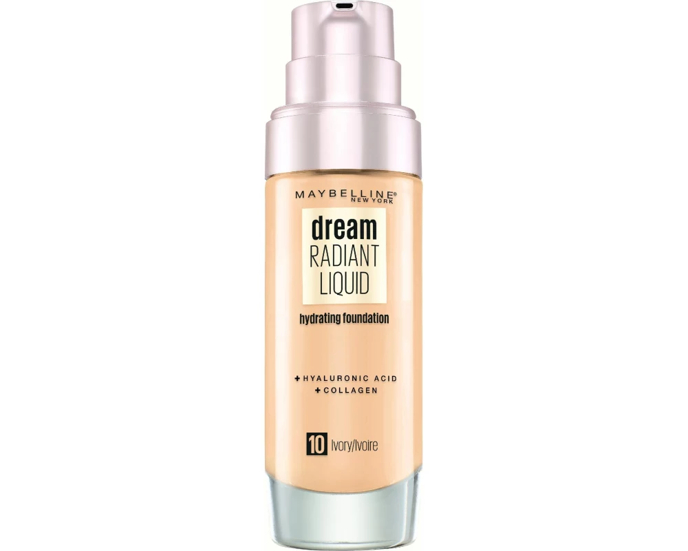 Maybelline Foundation Dream Radiant Liquid 10 Ivory