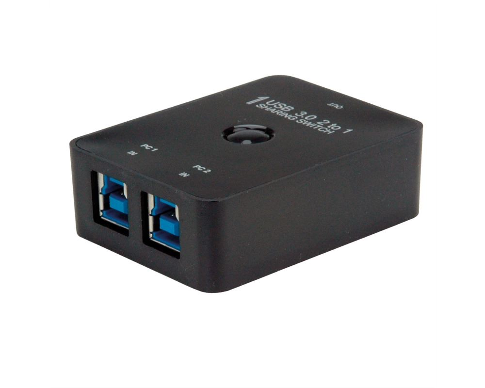 VALUE Manueller USB 3.2 Gen 1 Switch, 2 Ports