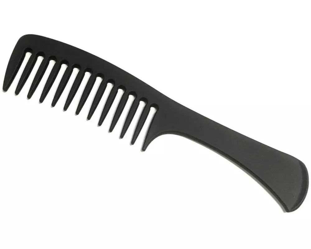 Herba Haarbürste Griffkamm Schwarz 20.5 cm