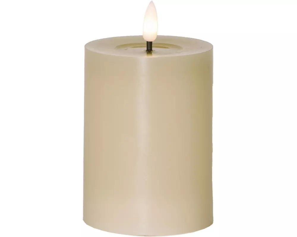Star Trading LED-Kerze Flamme Flow, Beige