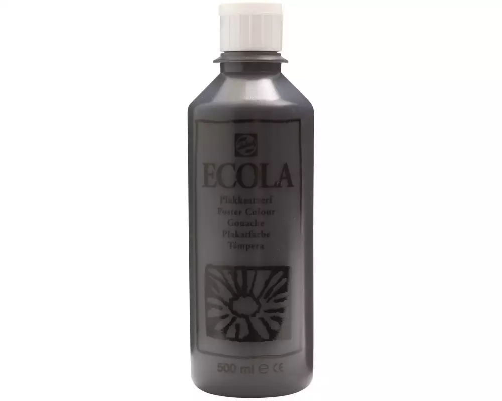 Talens Plakatfarbe Ecola 500 ml, schwarz