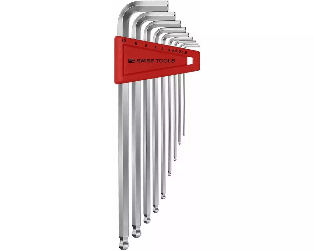 PB Swiss Tools Winkelschlüssel-Set 1.5-10 mm Innensechskant