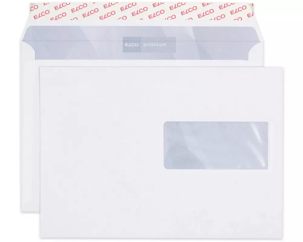 ELCO Couvert Premium C5 mit Fenster rechts, 500 Stück