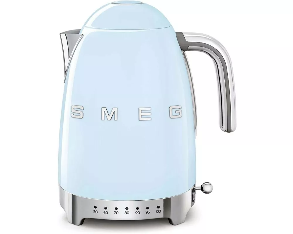 SMEG Wasserkocher 50's Style KLF04PBEU 1.7 l, Pastellblau