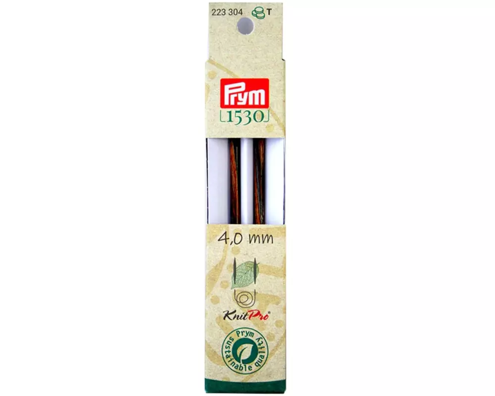 Prym 1530 Stricknadelspitzen Natural, lang 4.00 mm, 11.6 cm