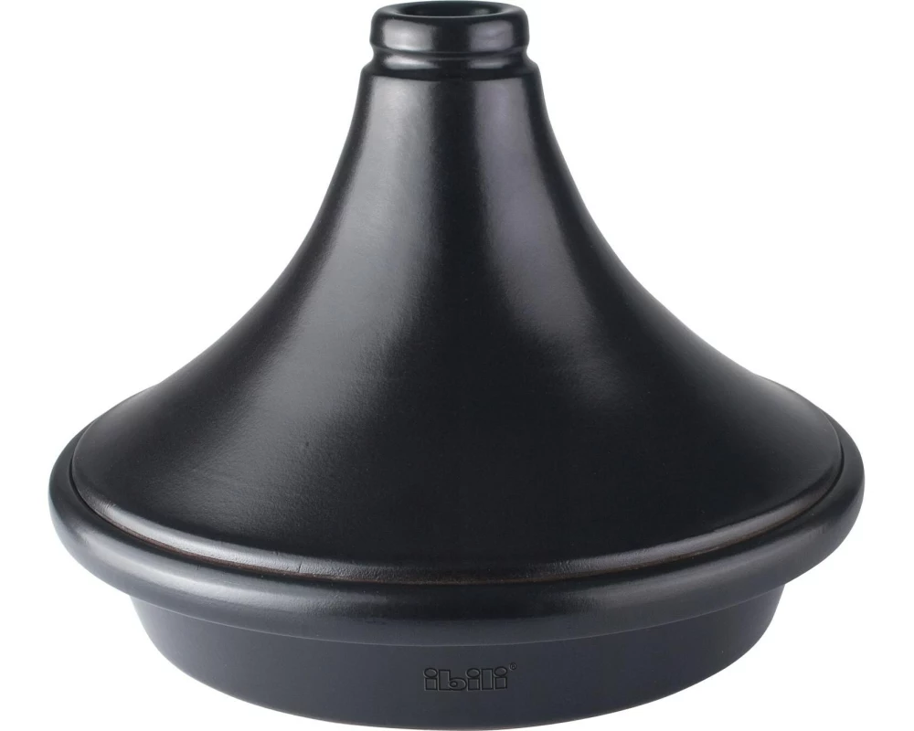 Ibili Tajinetopf Natural 28 cm, Schwarz