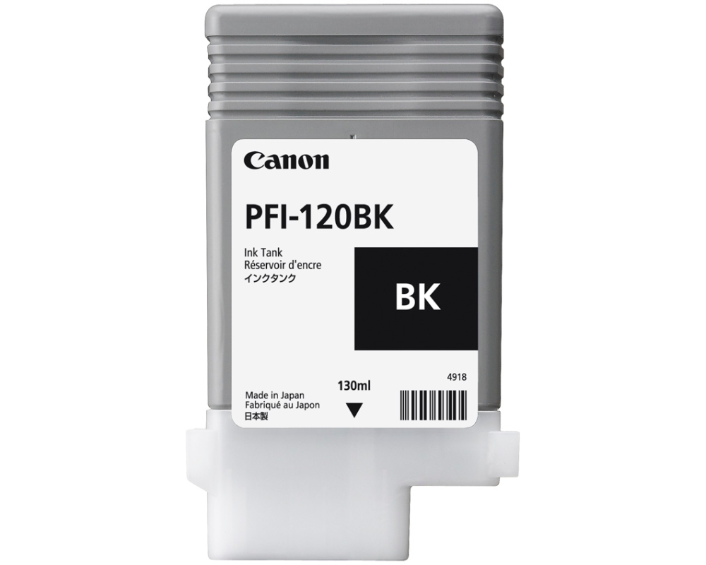 CANON Tintenpatrone black PFI-120BK iPF TM 200/305 130ml