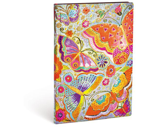 PAPERBLANKS Schmetterlinge Midi FB4439-0 lin. 130x180mm, 176 S.