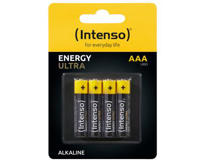 INTENSO Energy Ultra AAA LR03 7501414 Alkaline 4pcs blister