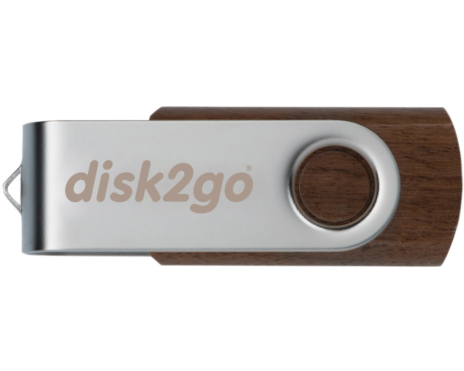 DISK2GO USB-Stick wood 128GB 30006664 USB 3.0