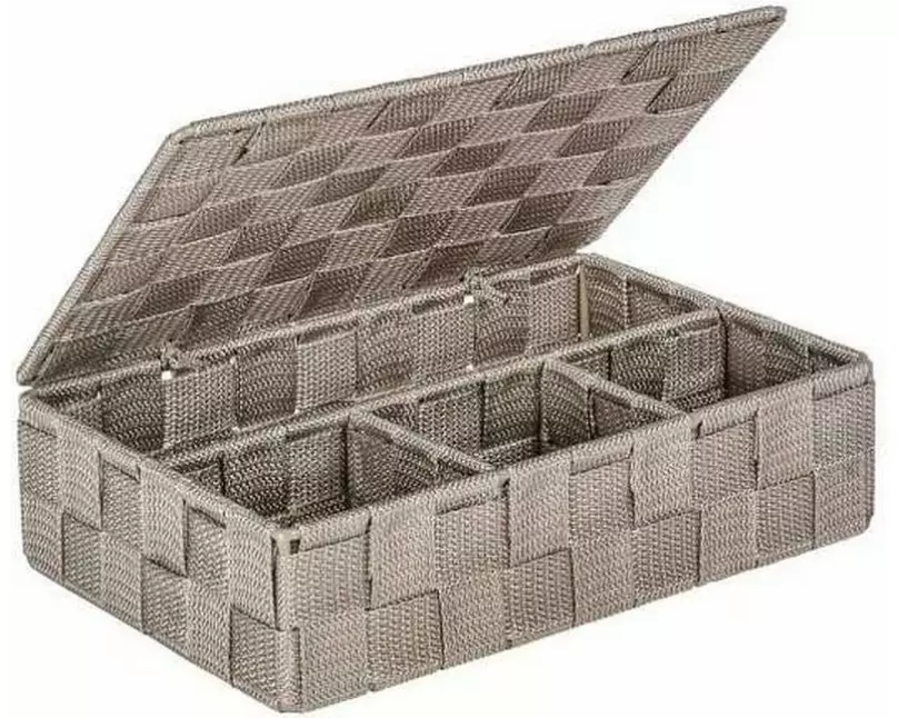 Wenko Bad-Utensilienhalter Adria Taupe