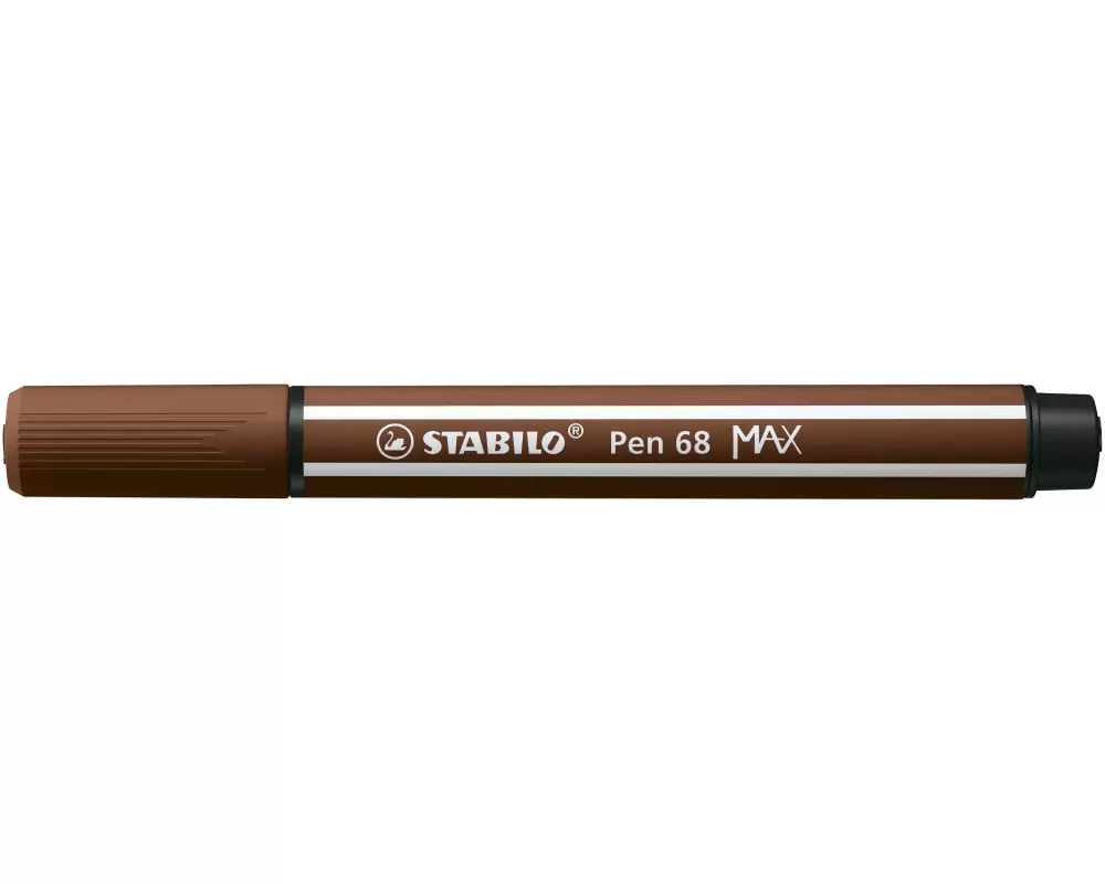 STABILO Filzstift Pen 68 MAX Braun, 5 Stück