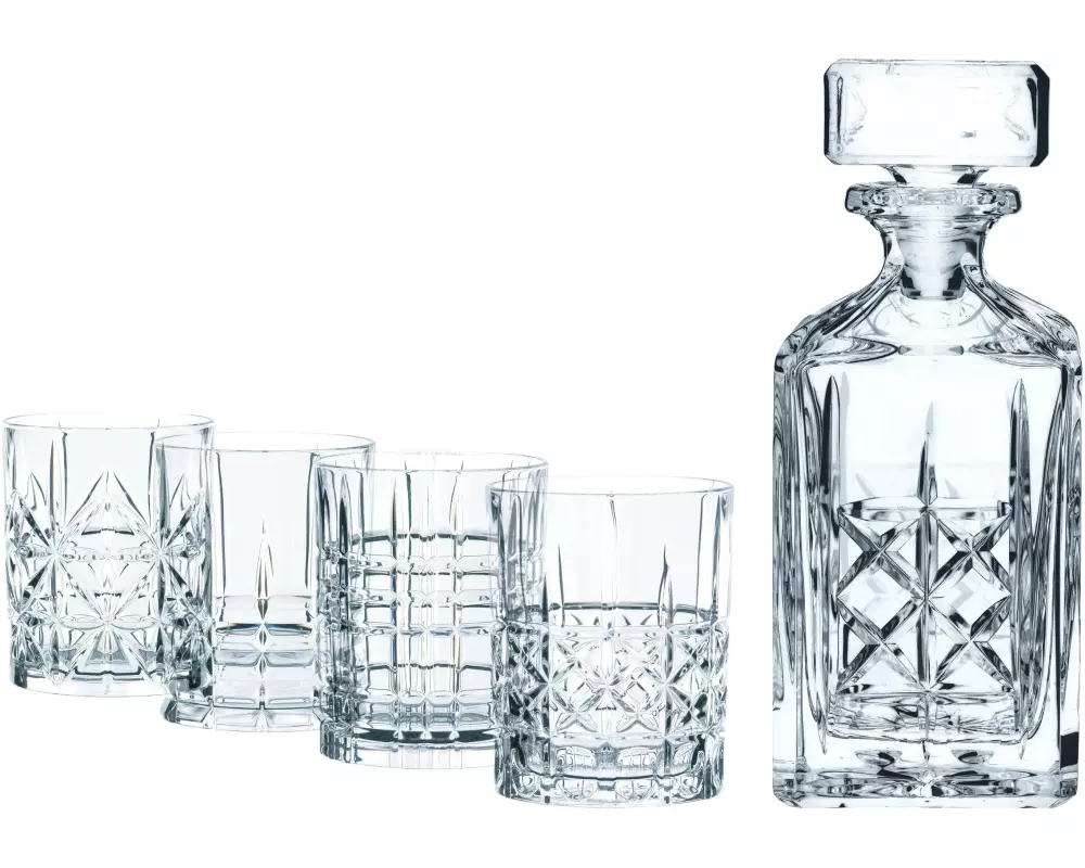 Nachtmann Highland Whiskyset Set/5 345 ml, 1 Stück, Transparent