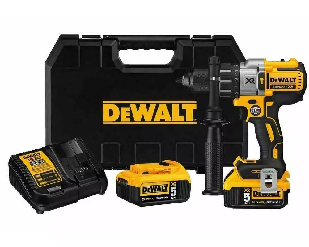 DeWalt Akku-Schlagbohrschrauber DCD996P2, 18 V 2 x 5 Ah Akku