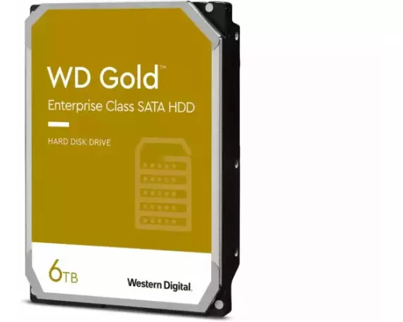 Western Digital Harddisk WD Gold 6 TB 3.5"